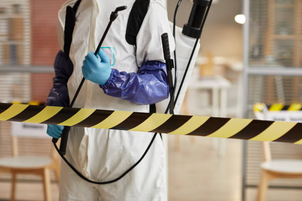 Professional Biohazard technician working in Basking Ridge, NJ